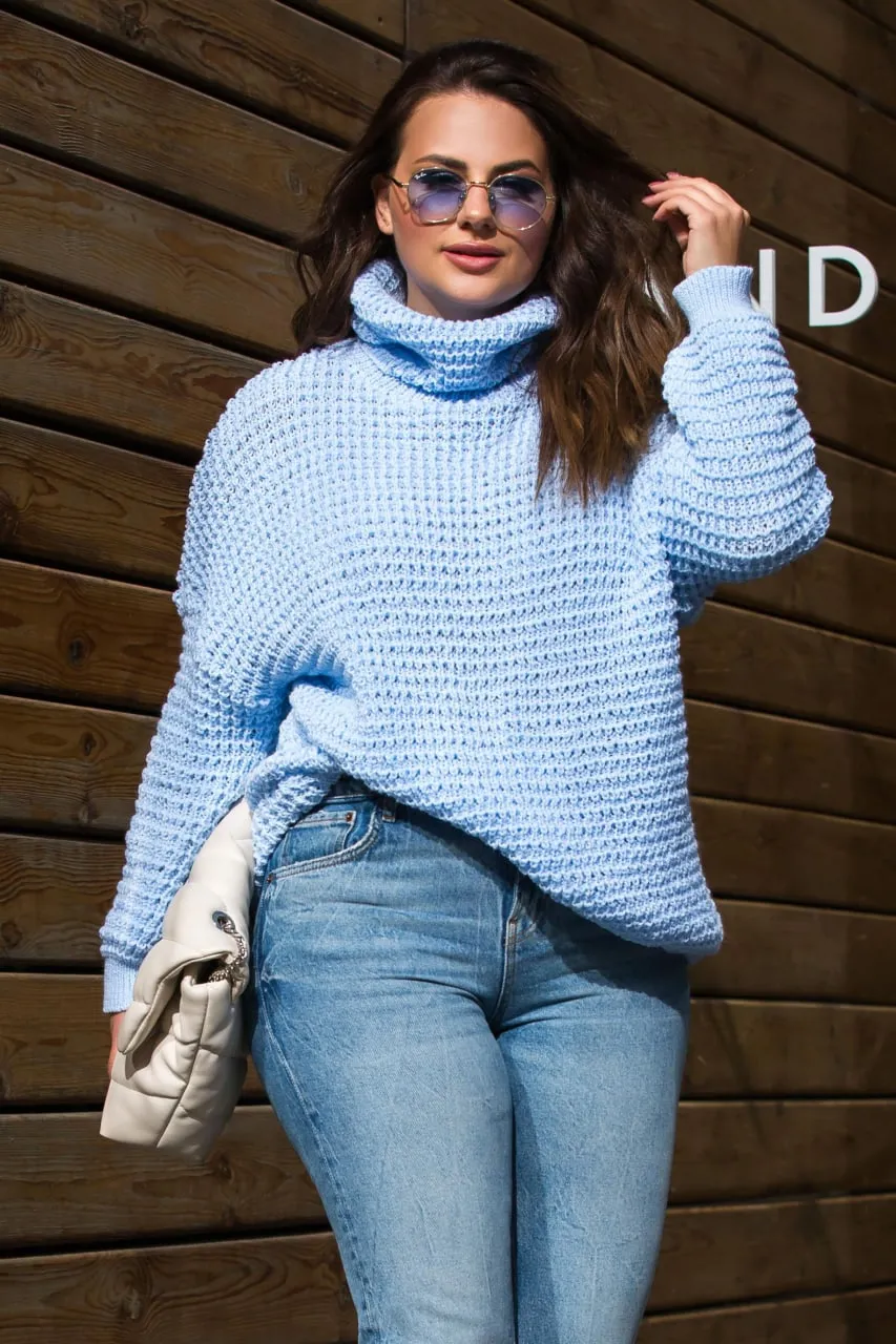 Oversized M-XXXL Knitted Sweater Freestyle Warm Women Clothing