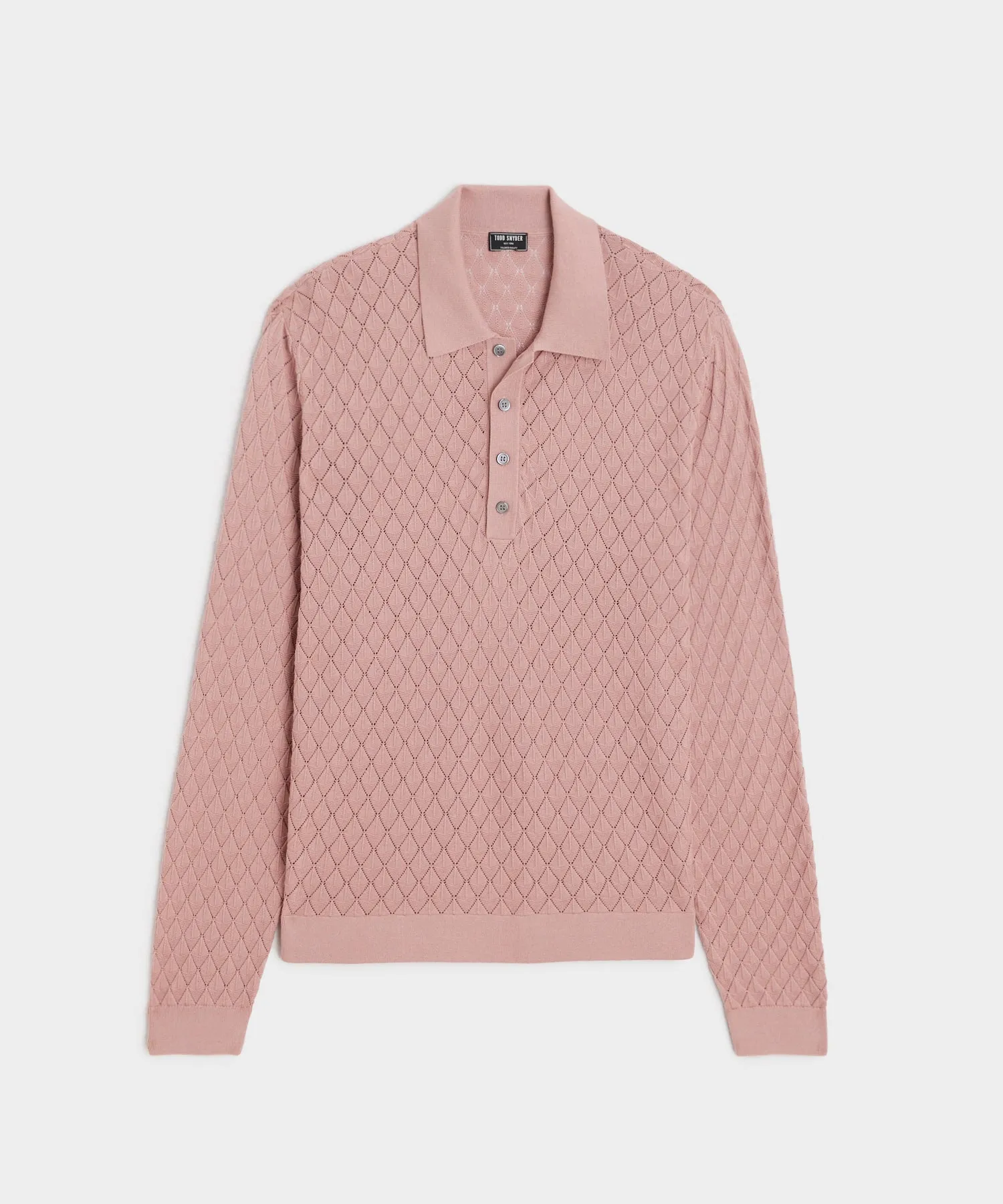 Palma Sweater Polo in Mauve