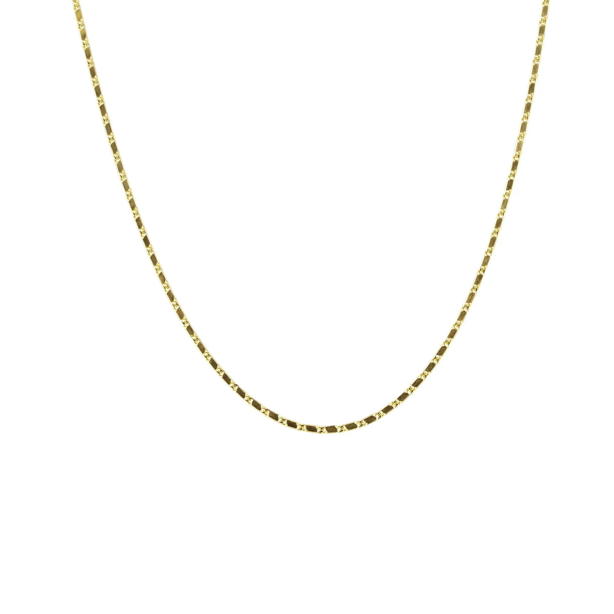 Remington Mirror Link Chain Necklace