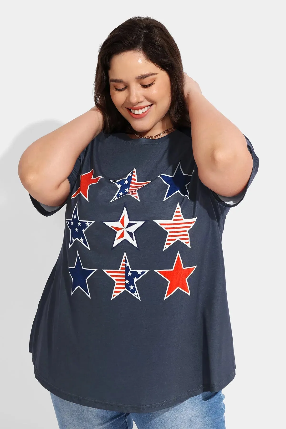 Ritera Resort Outfit Stars Gather Tunic T-Shirt