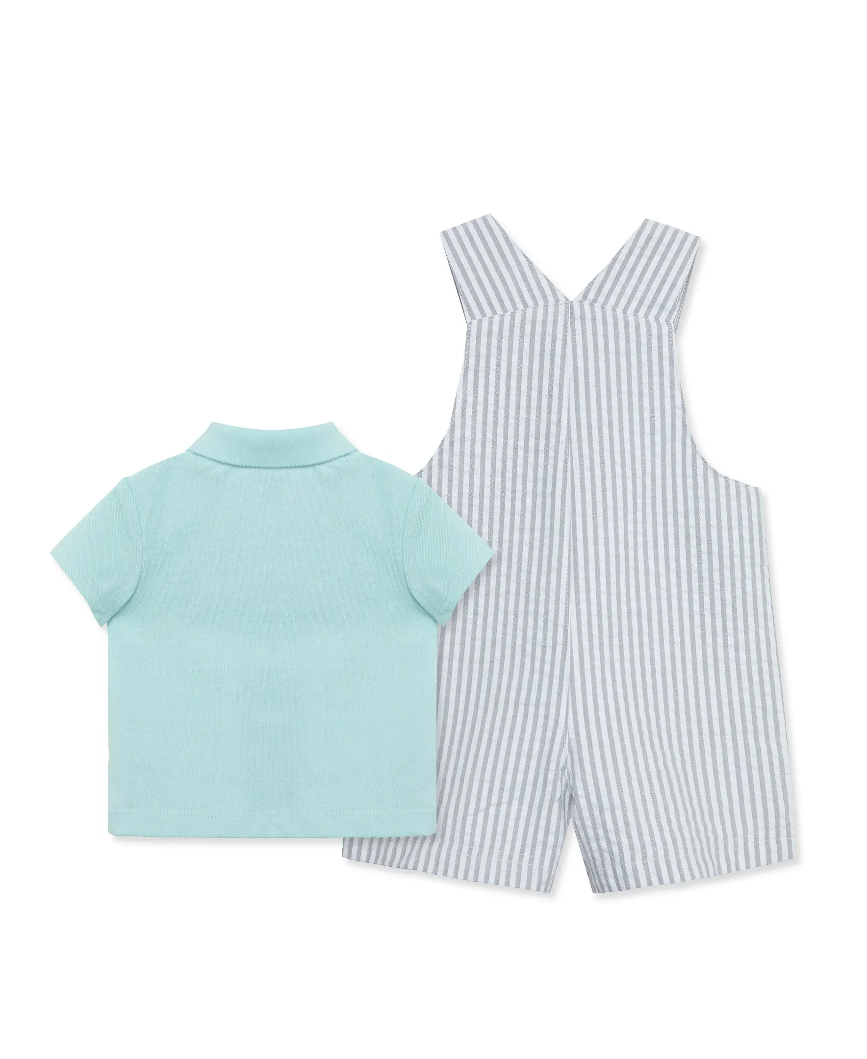 Safari Woven Shortall Set (3M-12M)