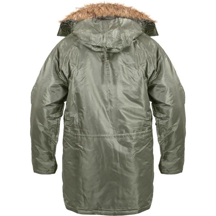 Sage Green - Cold Weather N-3B Parka Jacket