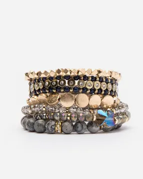 Seville Stacked Beaded Bracelet