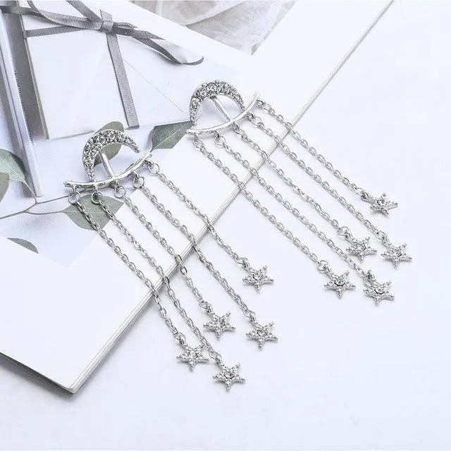 Shooting star Rhinestone Long