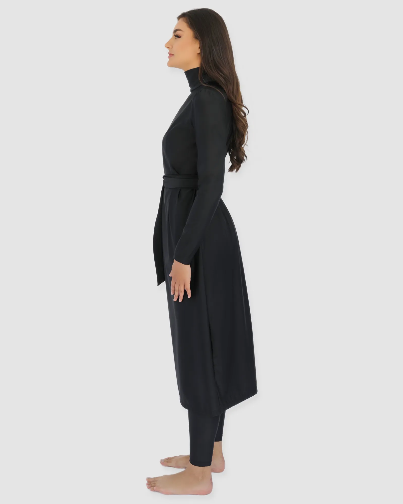 SIGNATURE MAXI TUNIC // BLACK