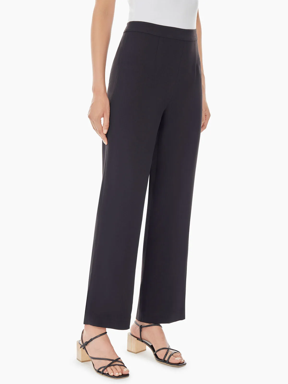 Soft Crepe Wide Leg Pant