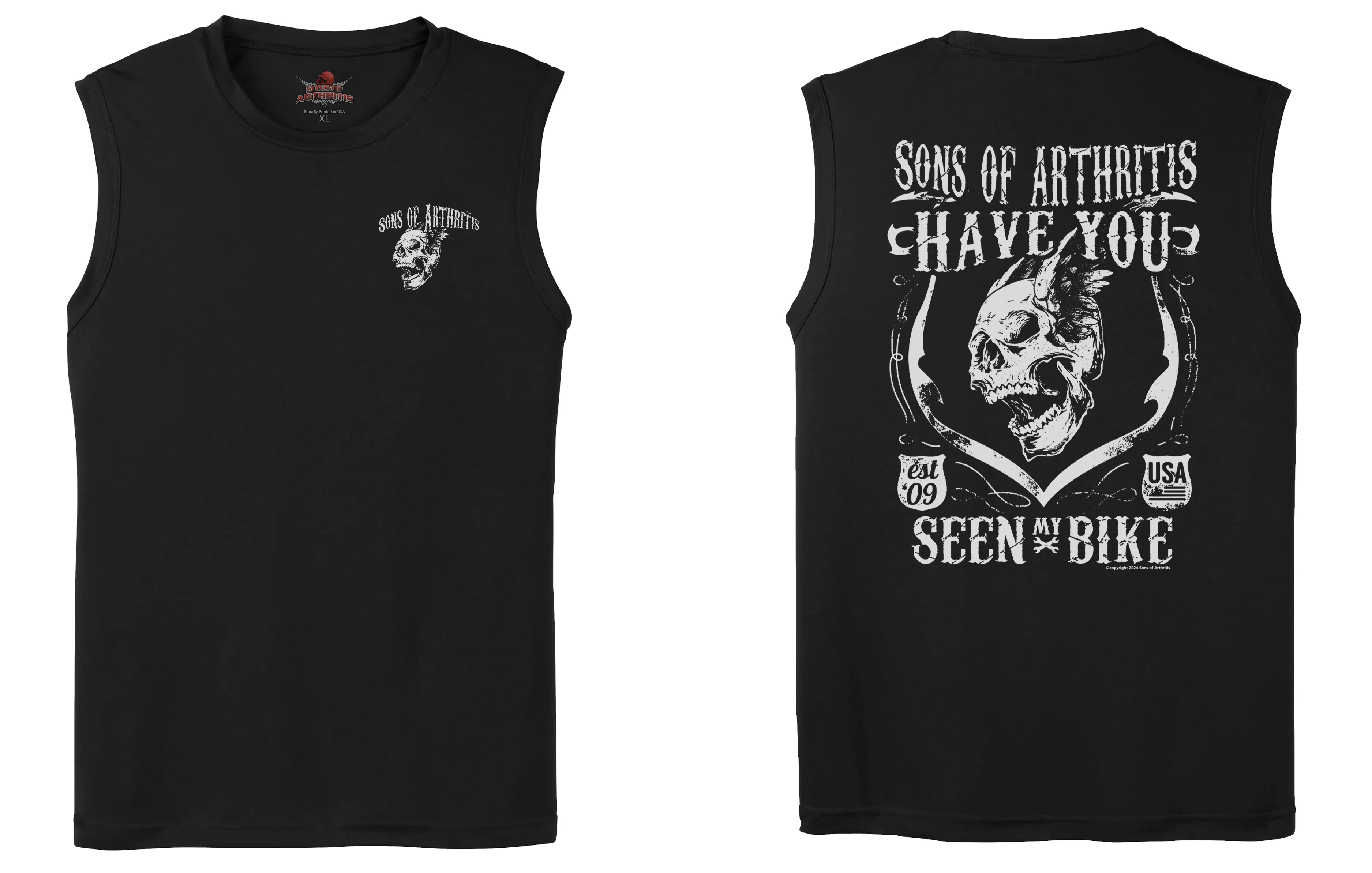 Sons of Arthritis Forgetful Chapter - Black (See More Styles)