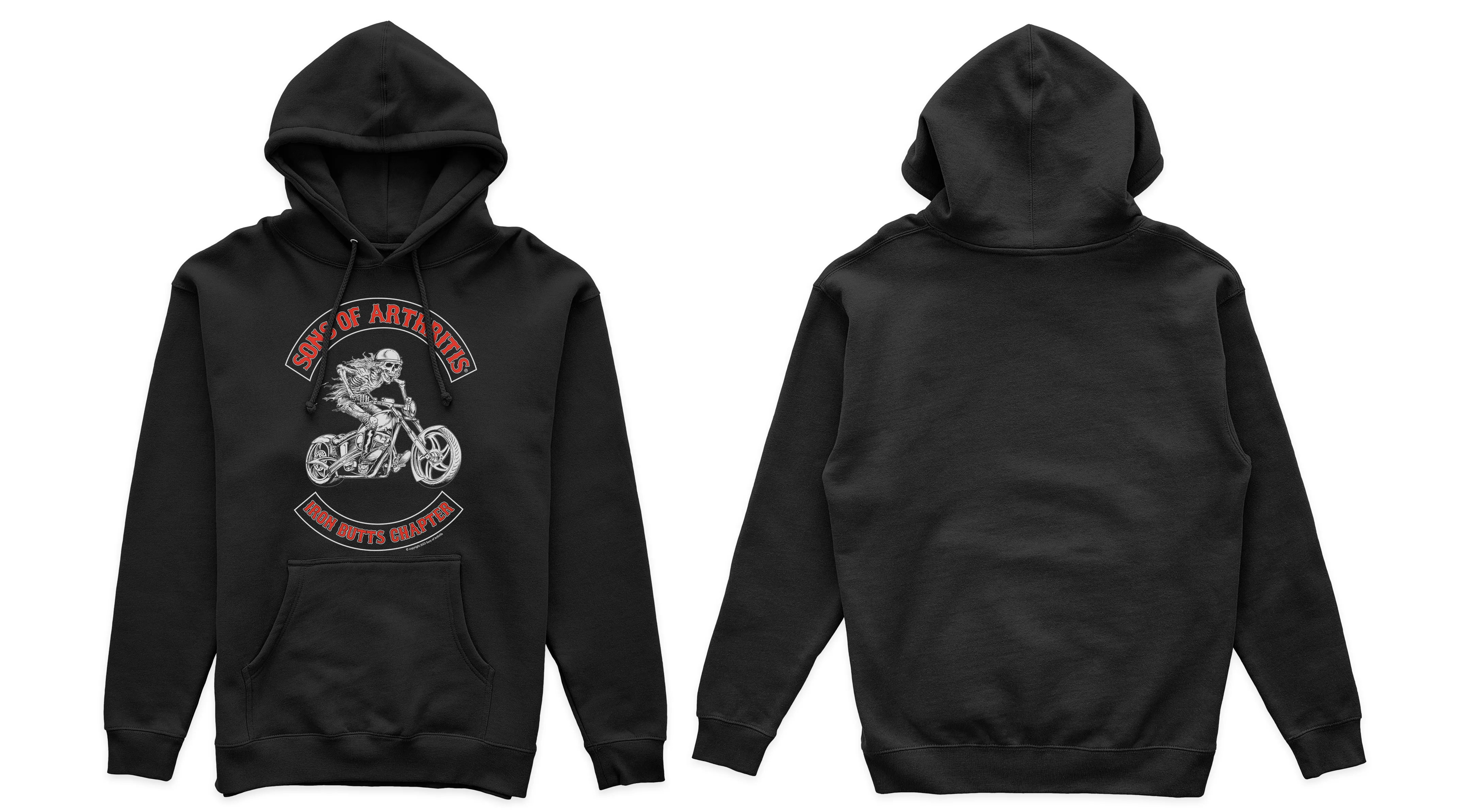 Sons of Arthritis Iron Butts Chapter - Black (See More Styles)