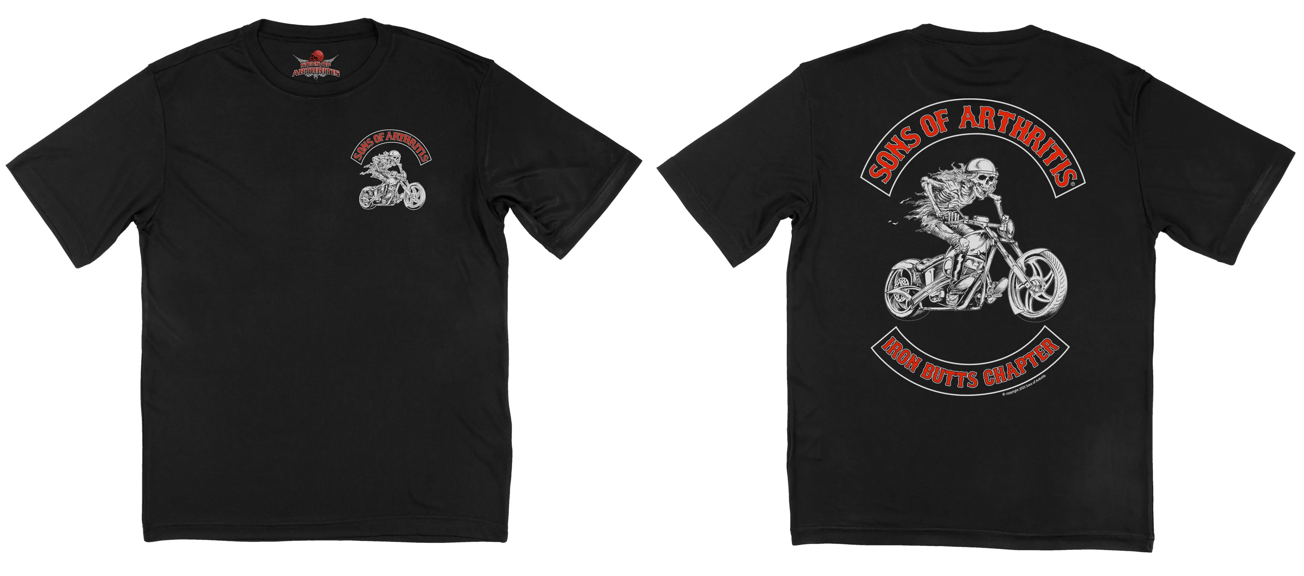 Sons of Arthritis Iron Butts Chapter - Black (See More Styles)