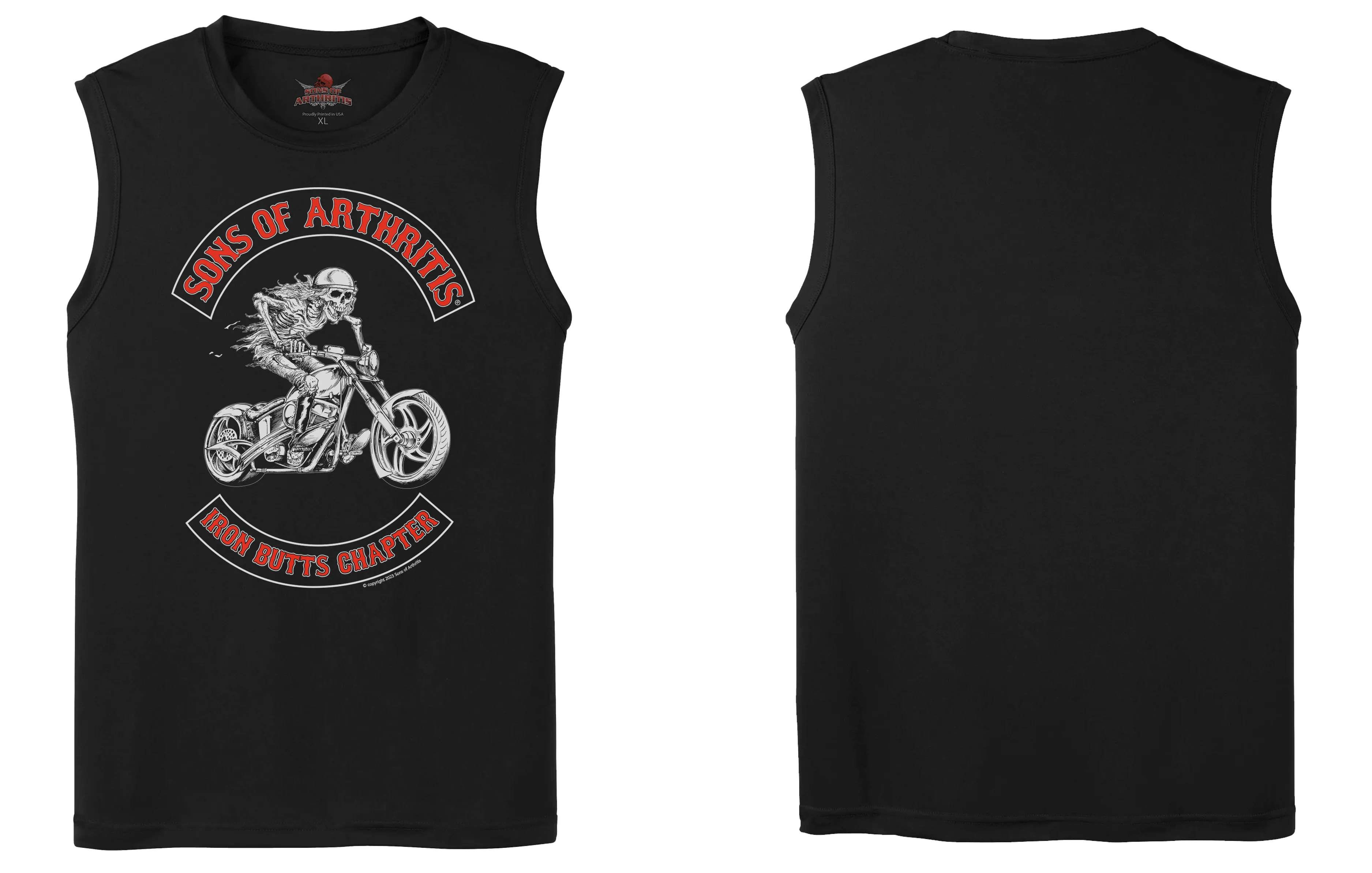 Sons of Arthritis Iron Butts Chapter - Black (See More Styles)