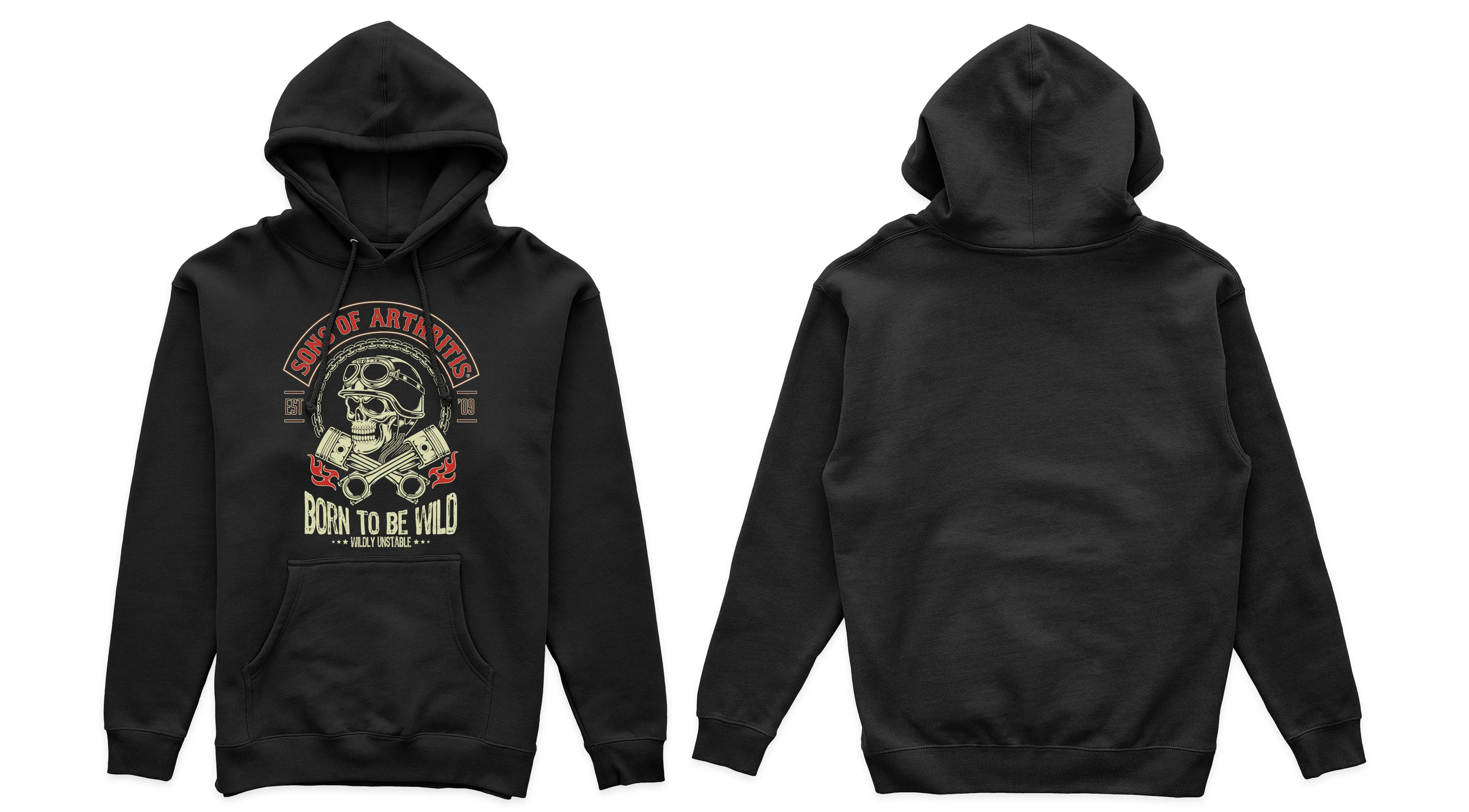 Sons of Arthritis Unstable Chapter - Black (See More Styles)