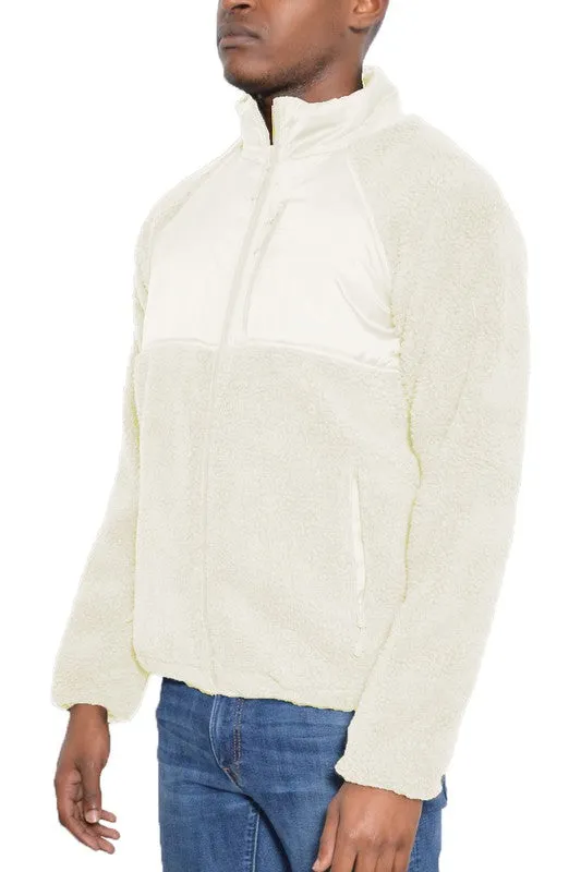 TEEK - FULL ZIP SHERPA FLEECE JACKET