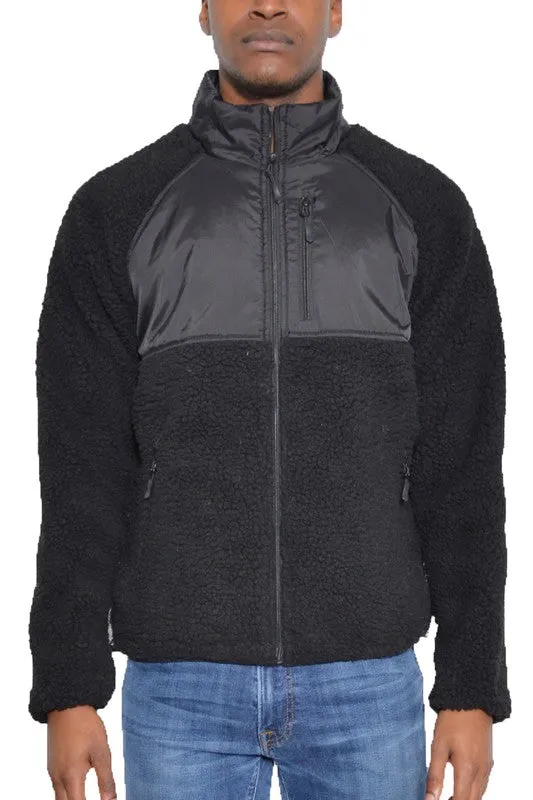 TEEK - FULL ZIP SHERPA FLEECE JACKET