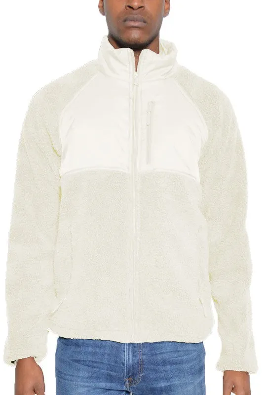 TEEK - FULL ZIP SHERPA FLEECE JACKET