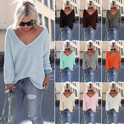 Trendy oversize baggy comfy knitted fashion sweater