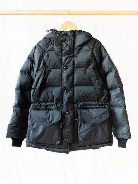 Utility Shield Parka - Black/Green Check