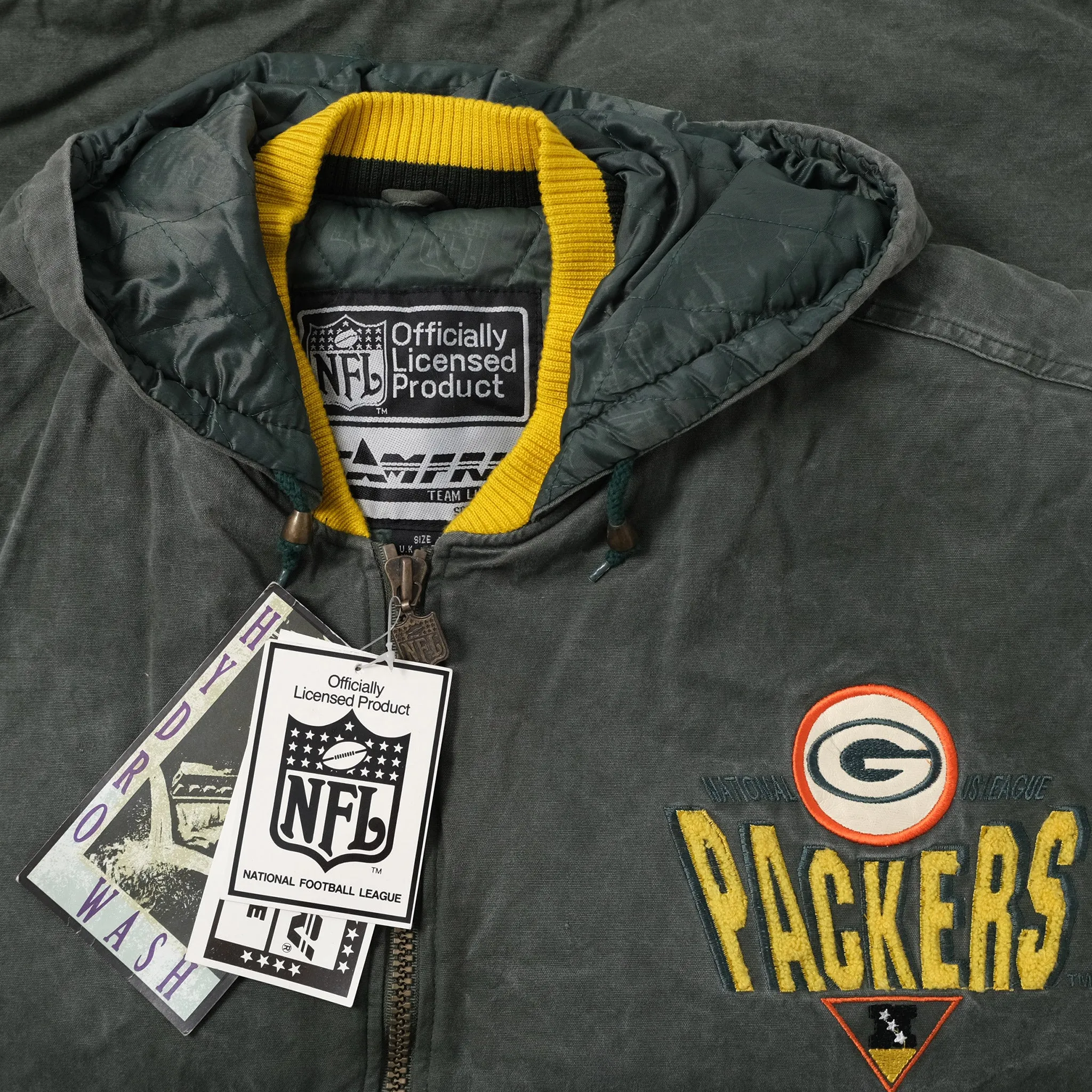 Vintage Deadstock Greenbay Packers Parka XLarge