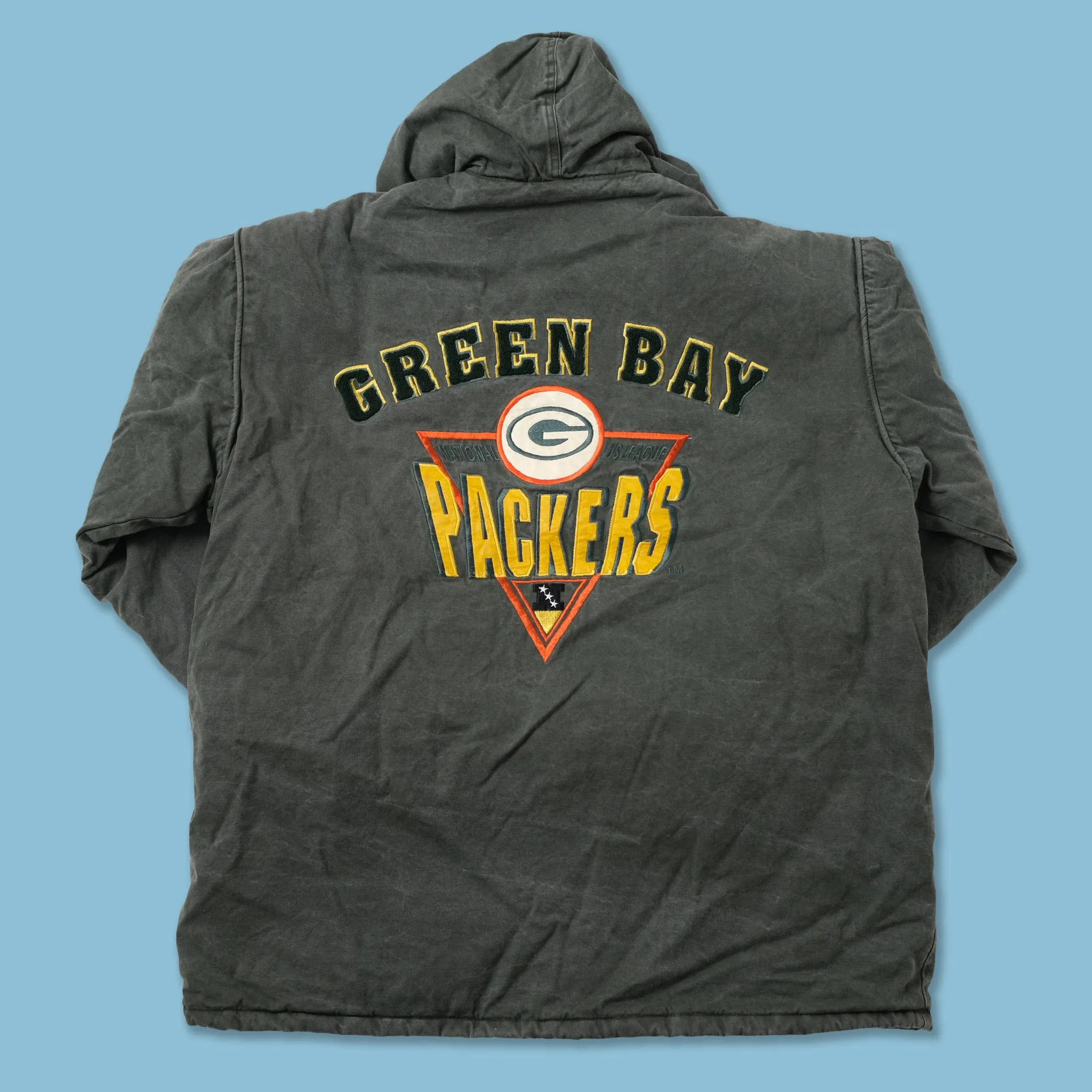 Vintage Deadstock Greenbay Packers Parka XLarge