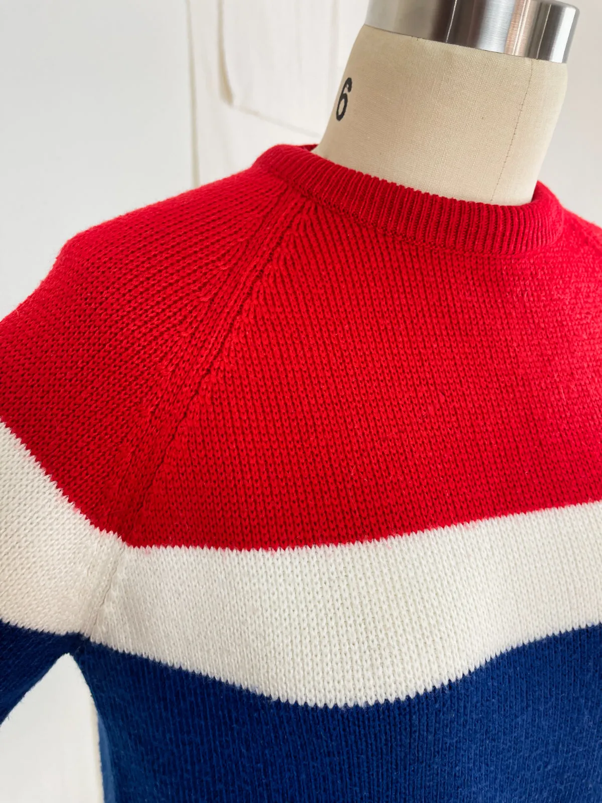 Vintage Sporty Stripe Sweater