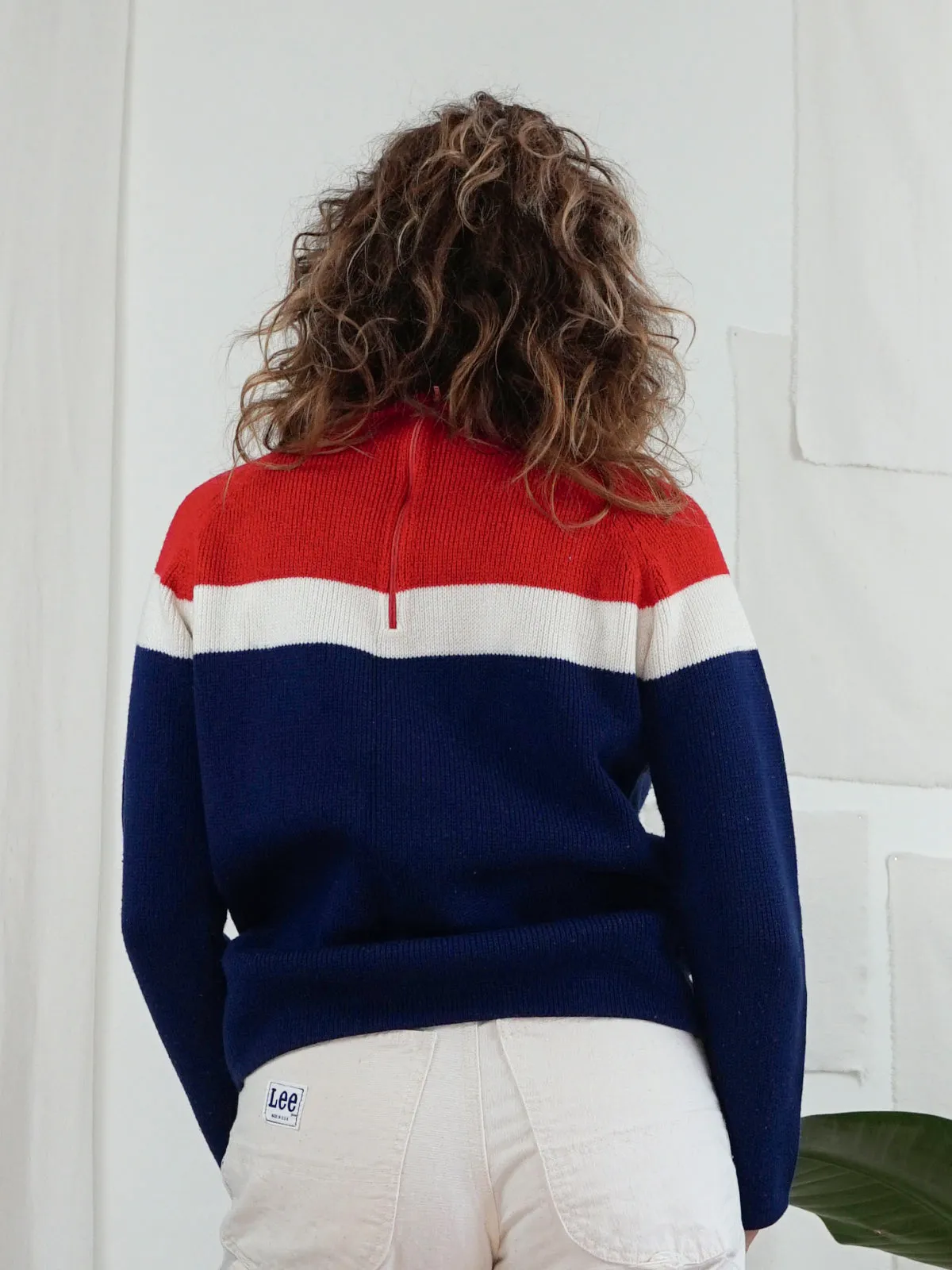 Vintage Sporty Stripe Sweater