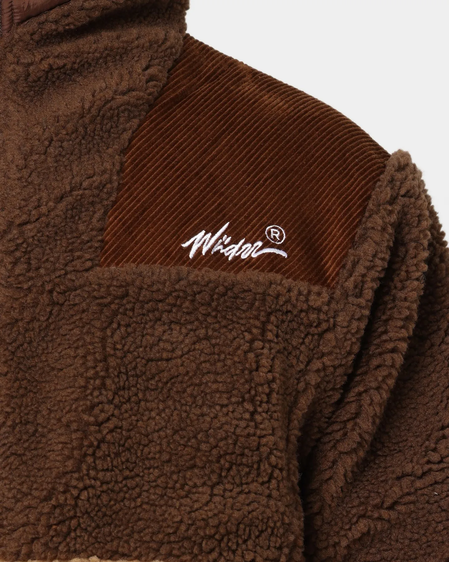 WNDRR Edwards Sherpa Jacket Brown/Tan