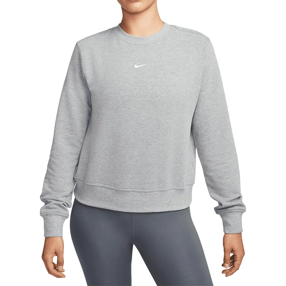 Women's Dri-Fit One Crew-Neck French Terry Sweatshirt