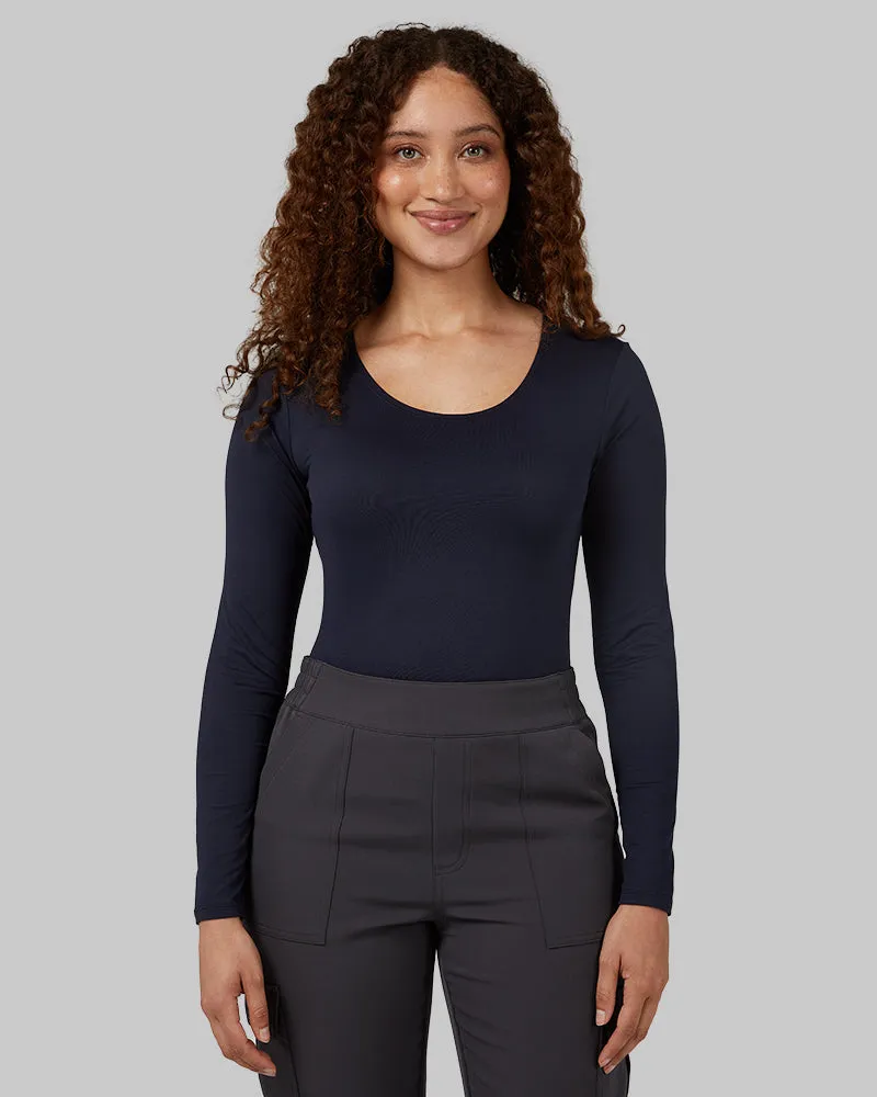 WOMEN'S LIGHTWEIGHT BASELAYER SCOOP TOP