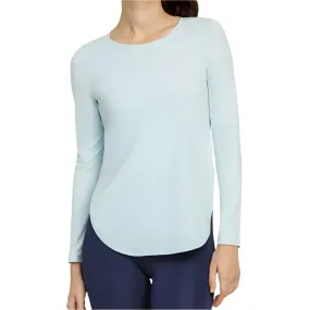 Women's Panem Long Sleeve Tennis Top Blue Glow