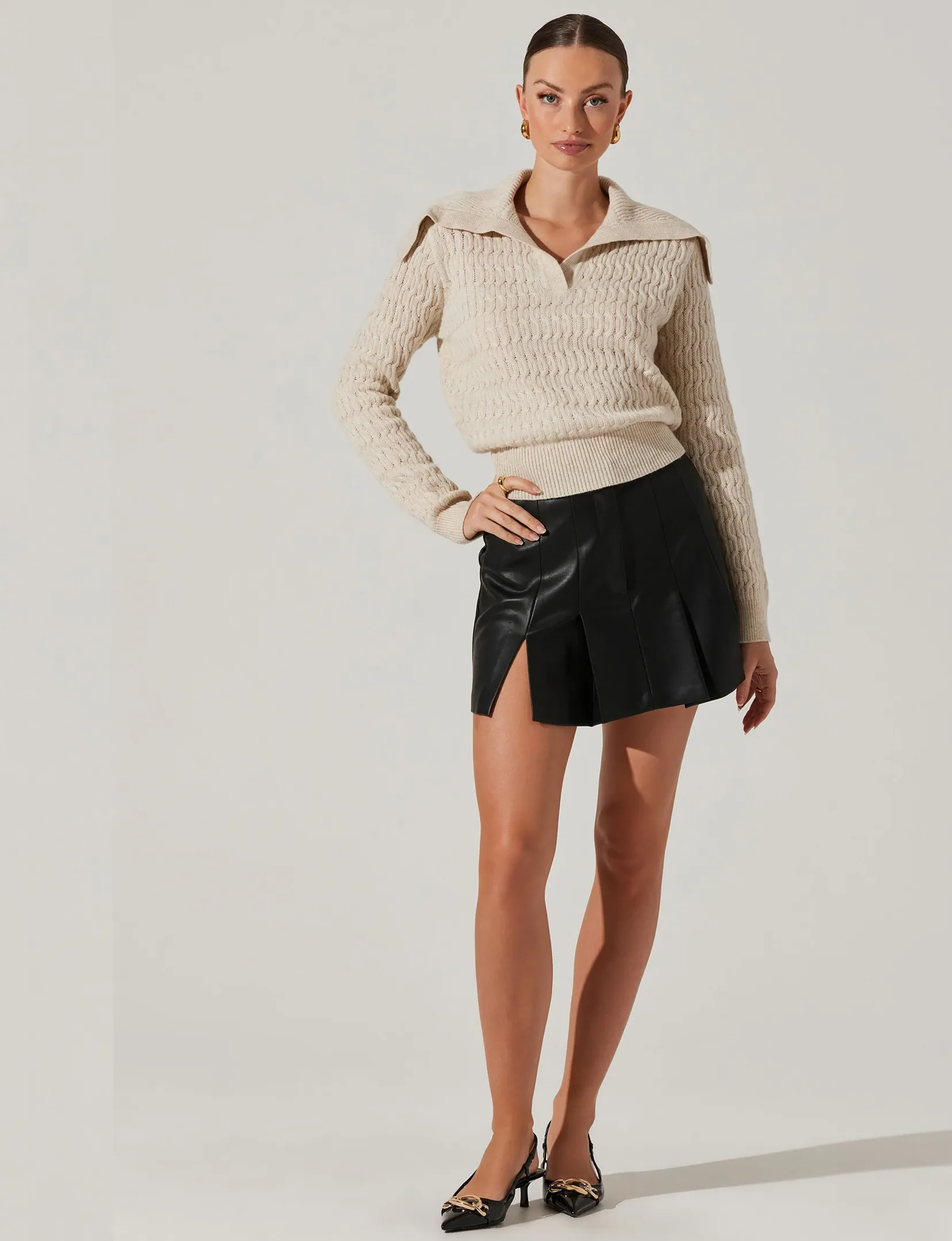 Xanthe Sweater, Cream